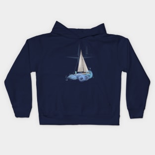 Elephant Tiffan & Yacht Kids Hoodie